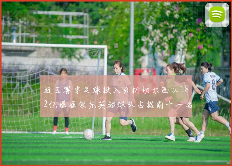 近五赛季足球投入分析切尔西以182亿遥遥领先英超球队占据前十一名